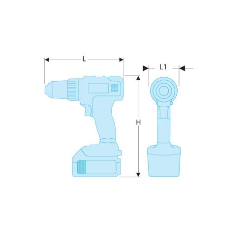 Taladro atornillador inalámbrico 18V - 2.0Ah - 13mm